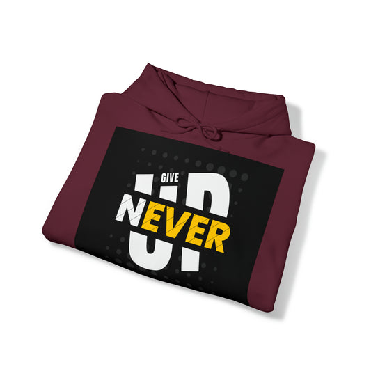 DAM BRAND NEVER GIVE UP Hoodie