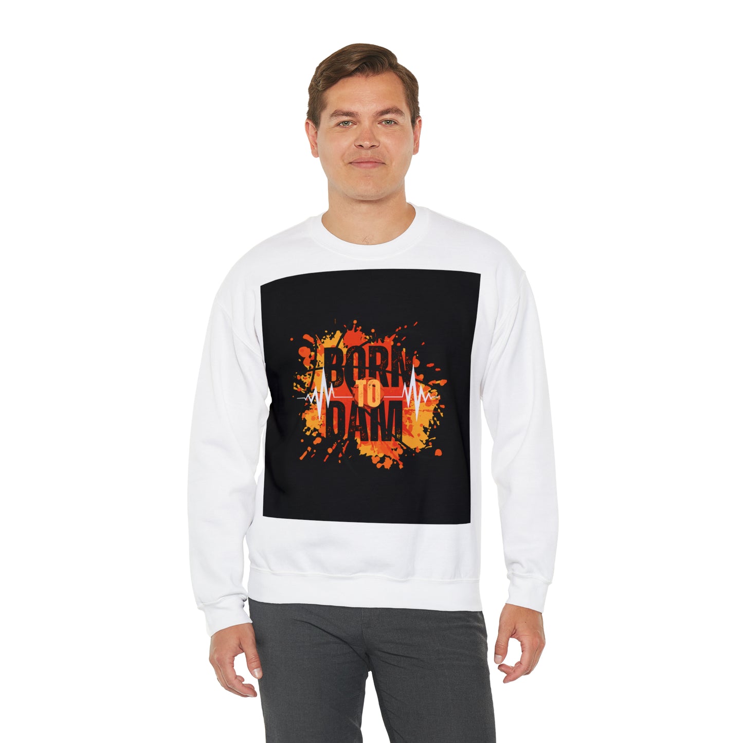 DAM BRAND BORN TO DAM Sweatshirt