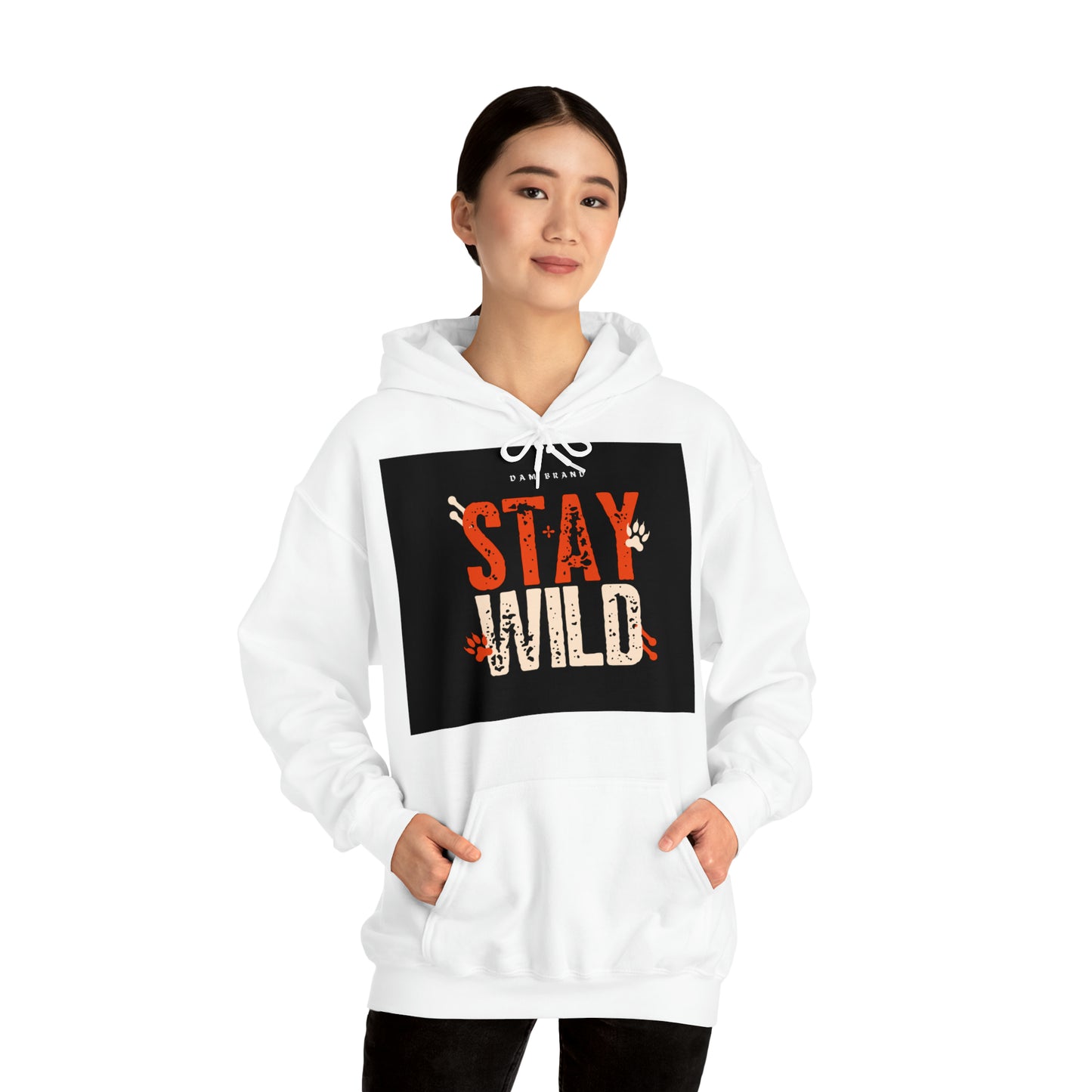 DAM BRAND STAY WILD Hoodie