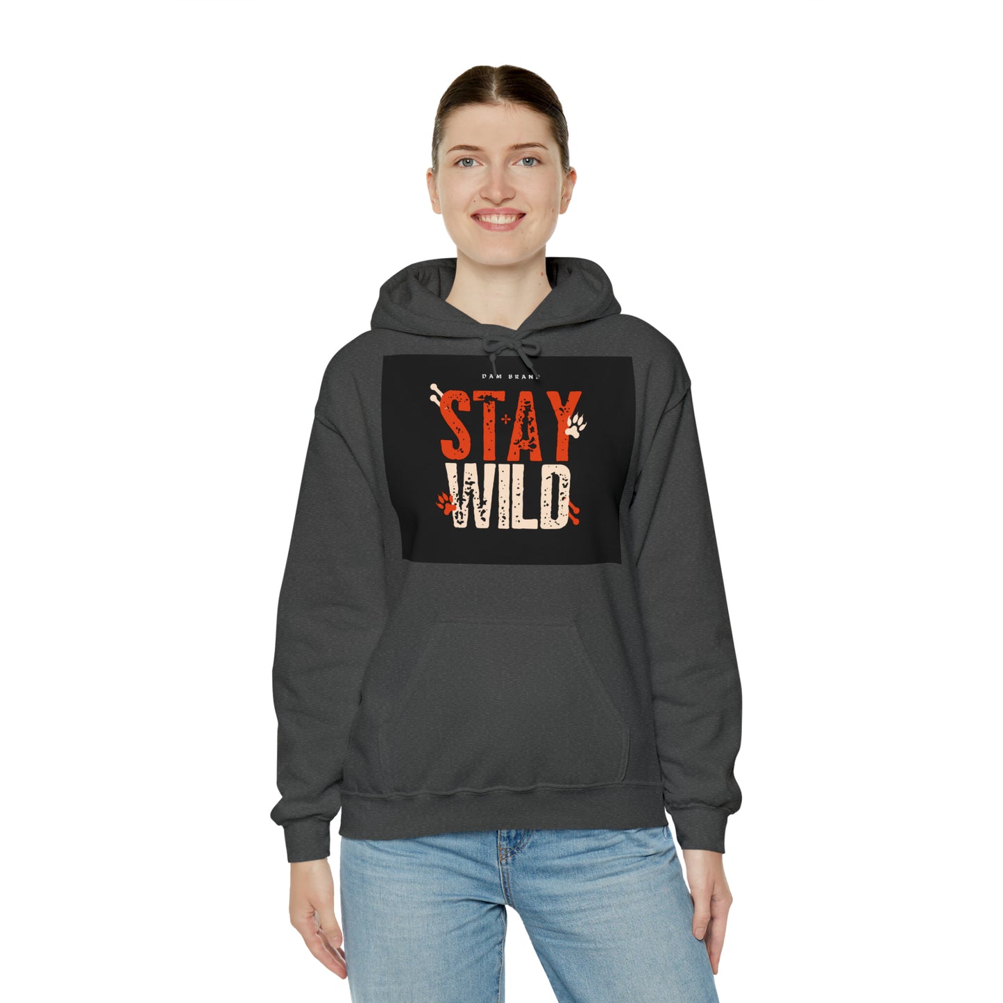 DAM BRAND STAY WILD Hoodie