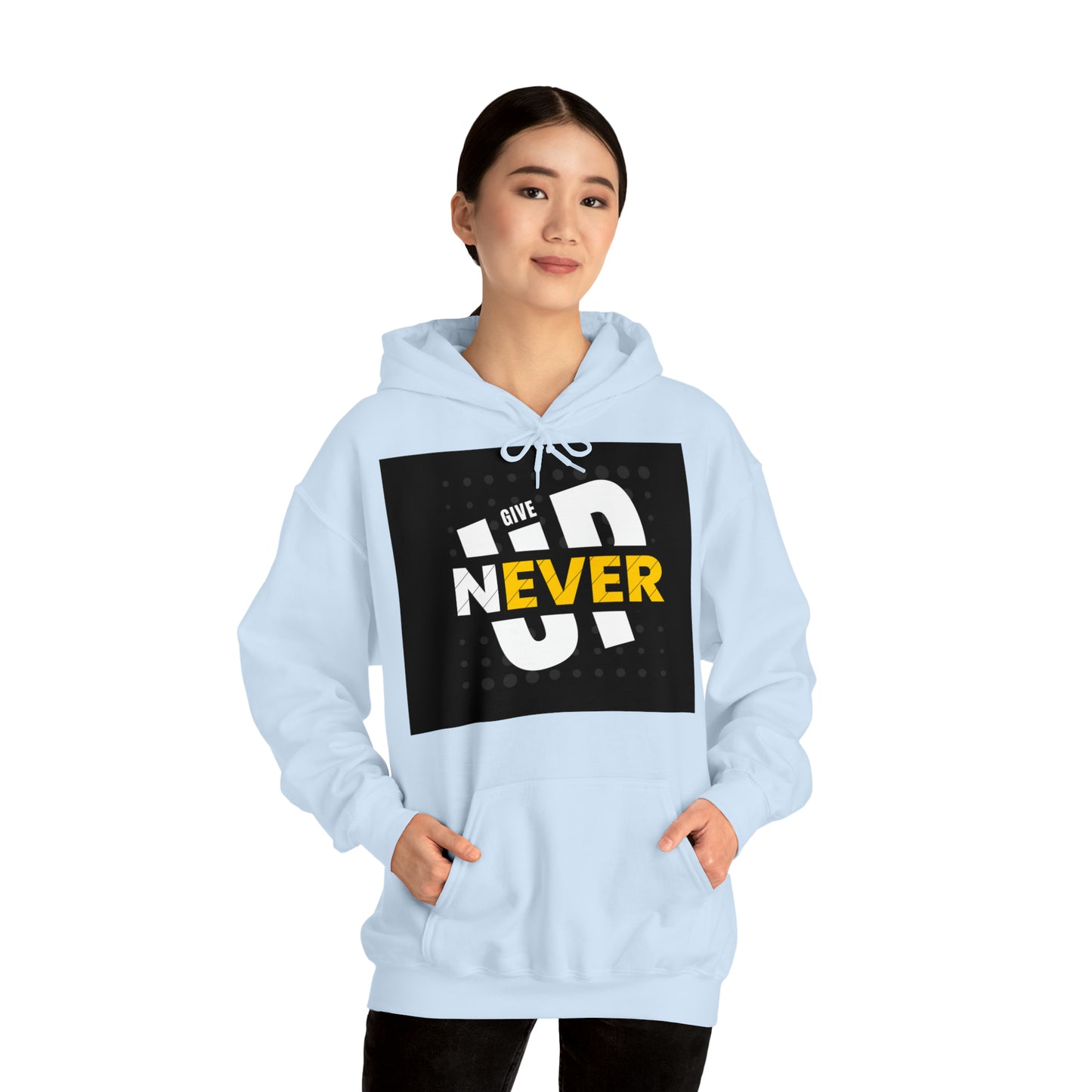 DAM BRAND NEVER GIVE UP Hoodie