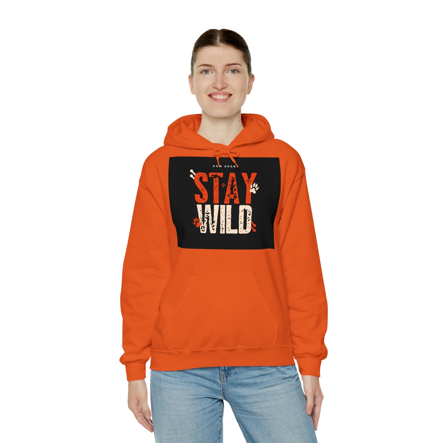 DAM BRAND STAY WILD Hoodie