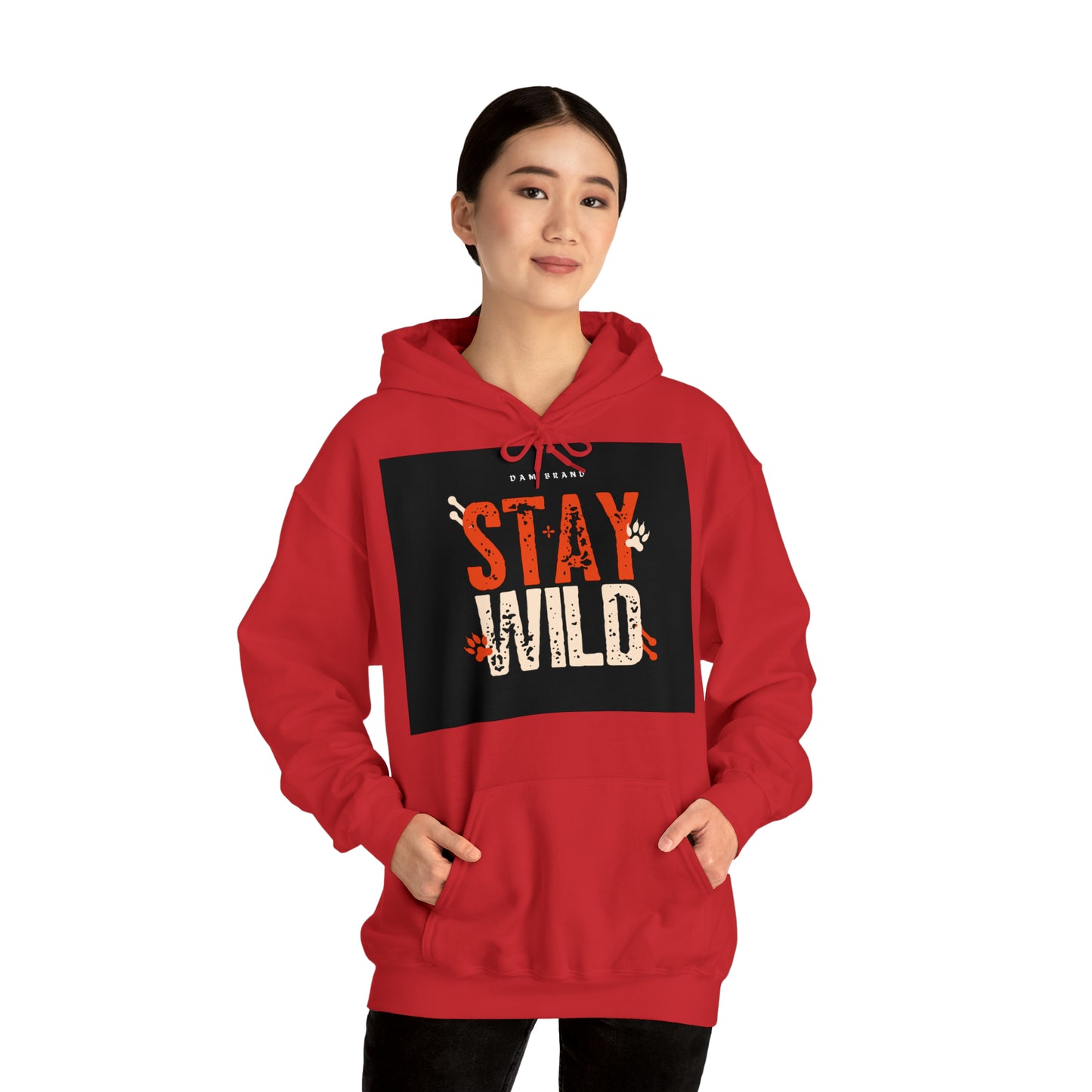 DAM BRAND STAY WILD Hoodie