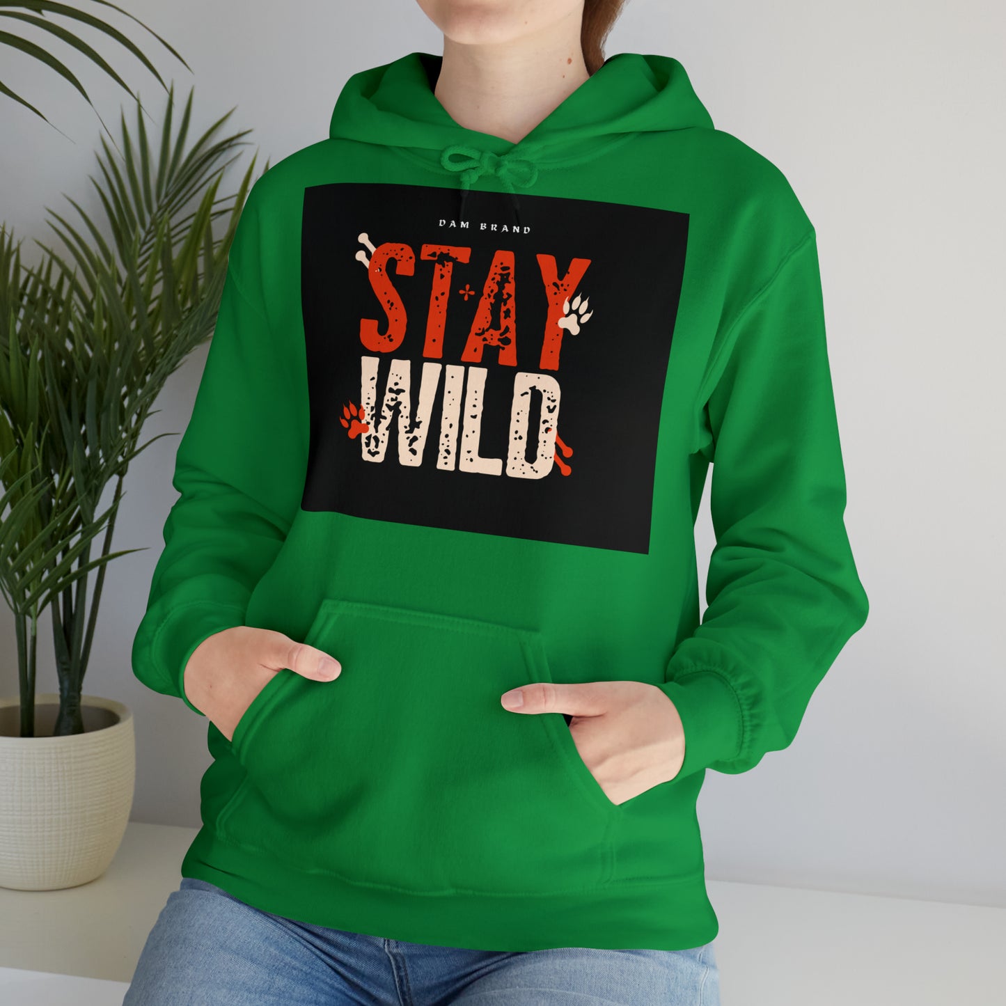 DAM BRAND STAY WILD Hoodie