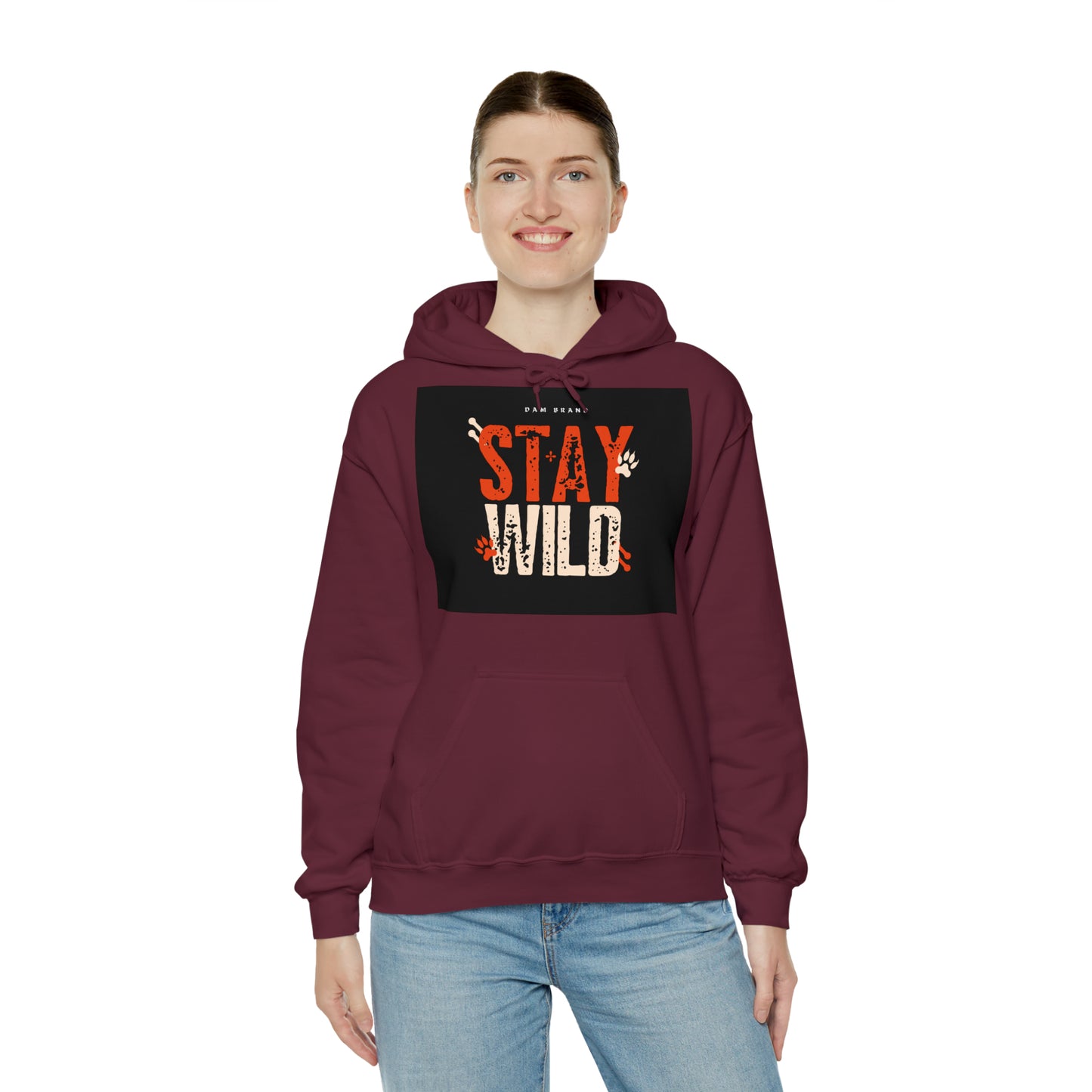 DAM BRAND STAY WILD Hoodie