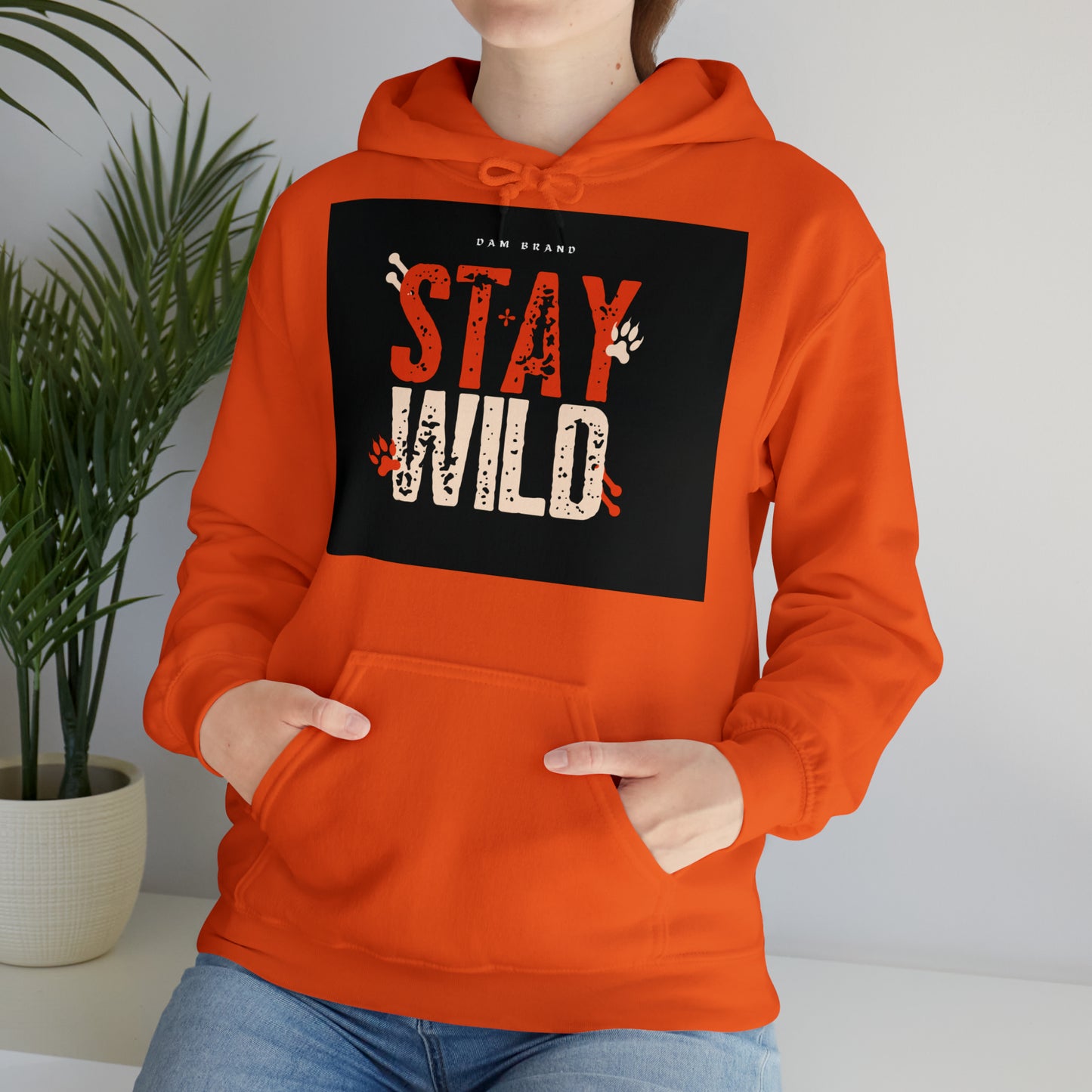 DAM BRAND STAY WILD Hoodie