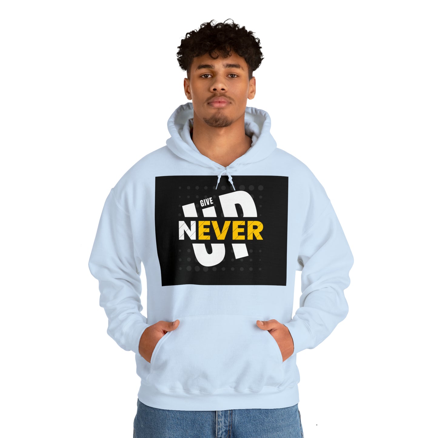 DAM BRAND NEVER GIVE UP Hoodie