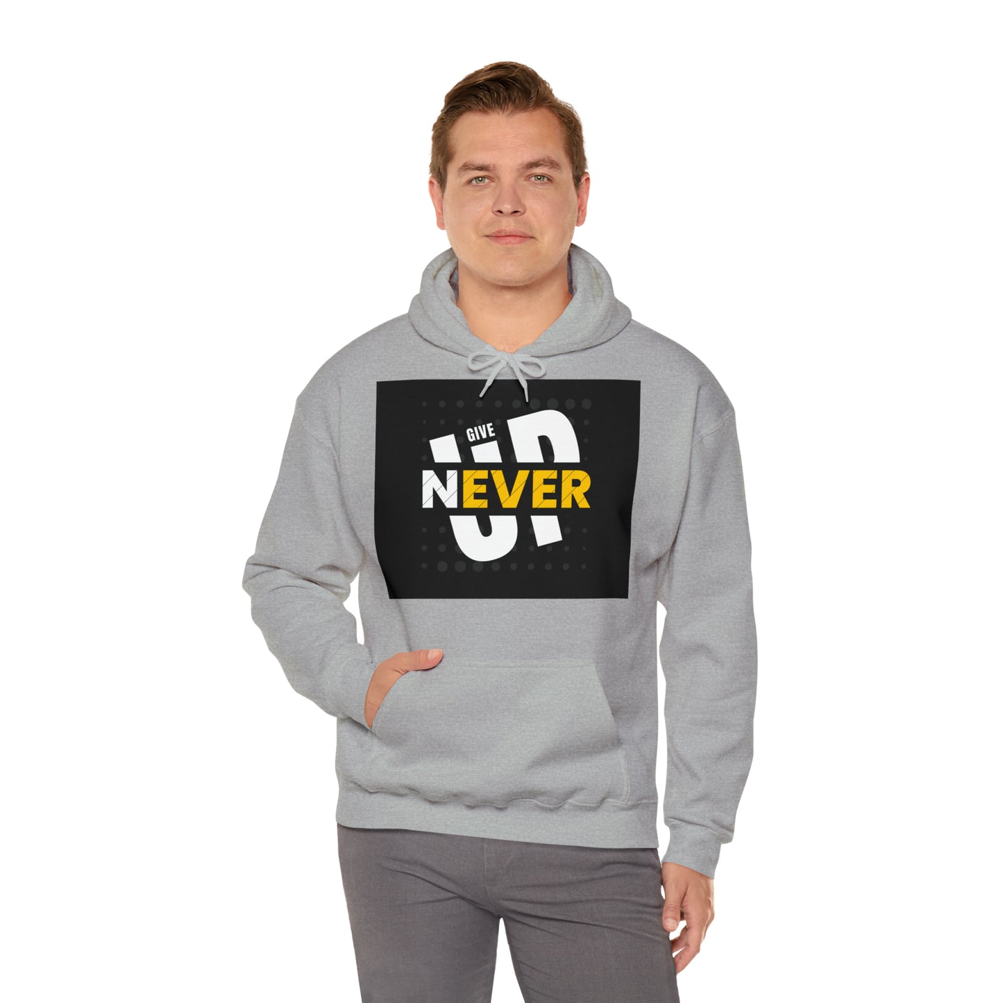 DAM BRAND NEVER GIVE UP Hoodie