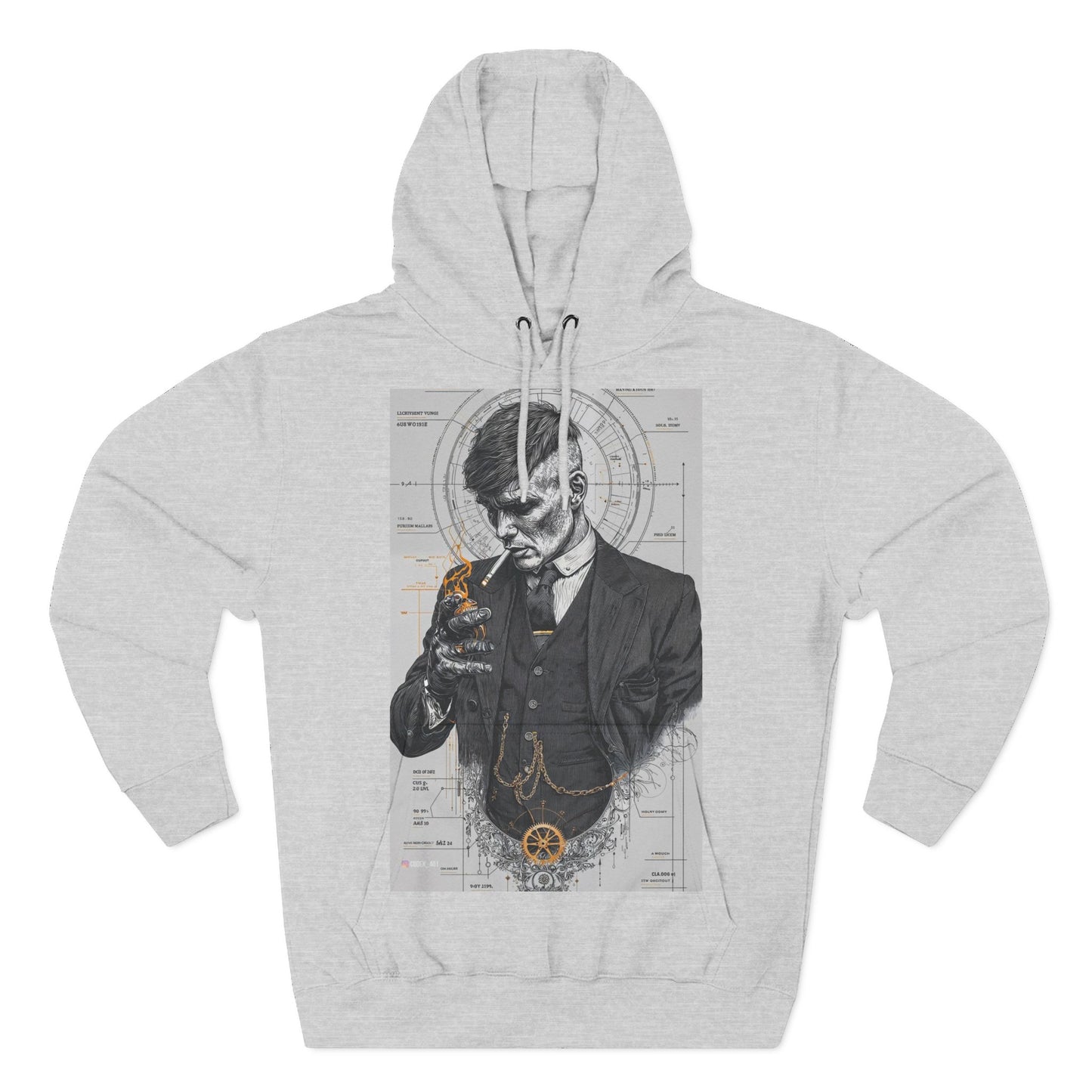 Stylish Graphic Fleece Hoodie, Vintage-Inspired Apparel, Warm Winter Wear, Gift for Music Lovers, Fall Fashion Statement