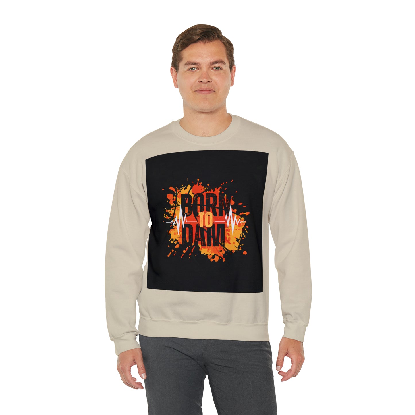 DAM BRAND BORN TO DAM Sweatshirt