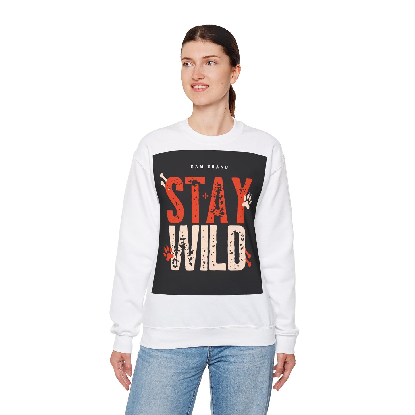 DAM BRAND STAY WILD Sweatshirt